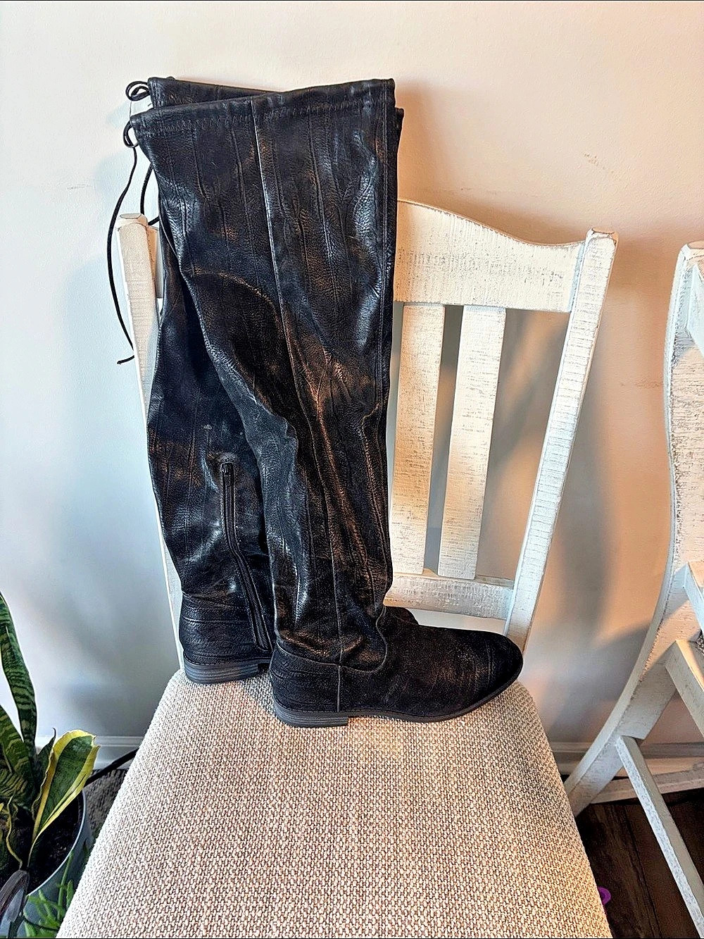 Black Over-the-Knee Boots